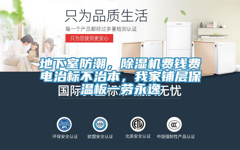 地下室防潮，MR.好色破解版费钱费电治标不治本，我家铺层保温板一劳永逸