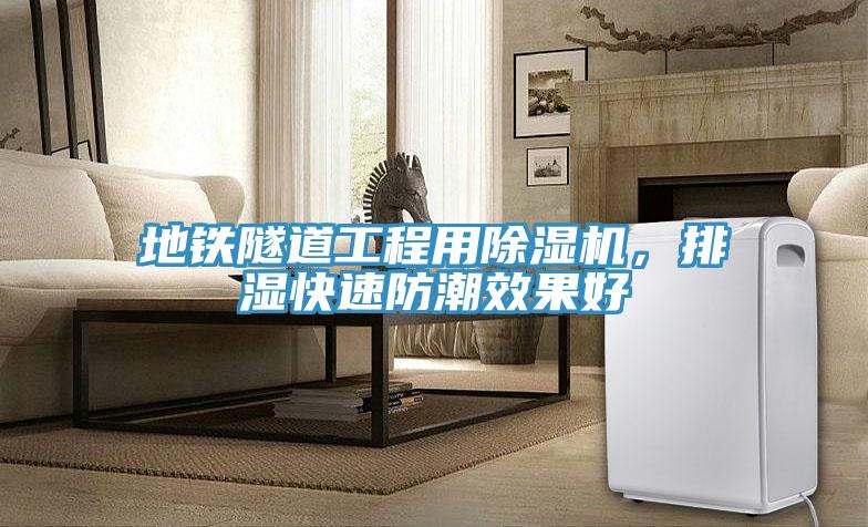 地铁隧道工程用MR.好色破解版，排湿快速防潮效果好