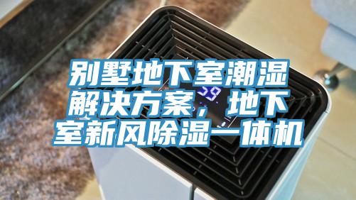 别墅地下室潮湿解决方案，地下室新风除湿一体机