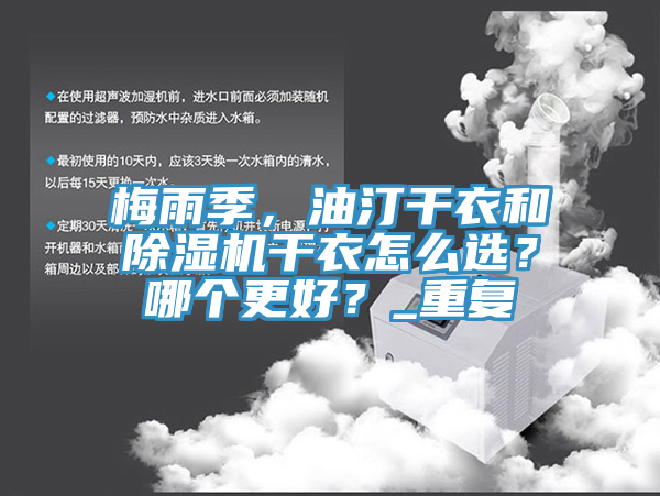 梅雨季，油汀干衣和MR.好色破解版干衣怎么选？哪个更好？_重复