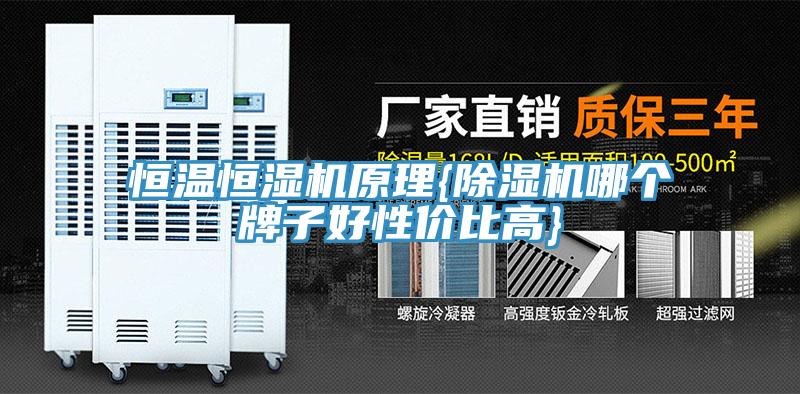 恒温恒湿机原理{MR.好色破解版哪个牌子好性价比高}
