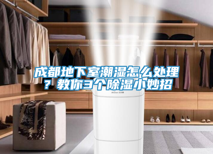 成都地下室潮湿怎么处理？教你3个除湿小妙招