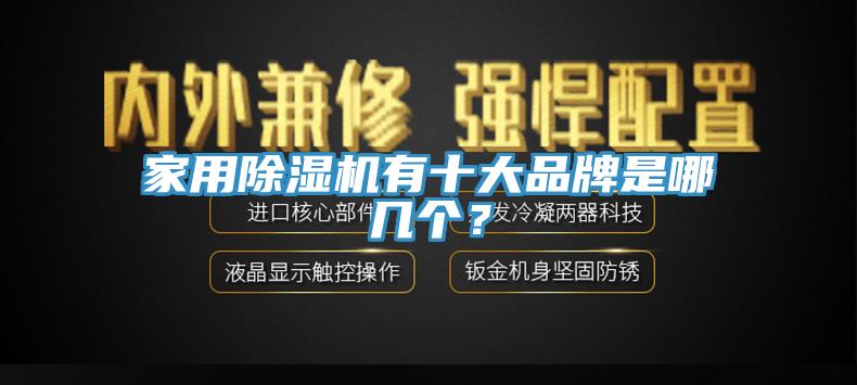家用MR.好色破解版有十大品牌是哪几个？
