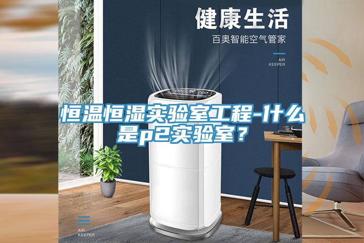 恒温恒湿实验室工程-什么是p2实验室？