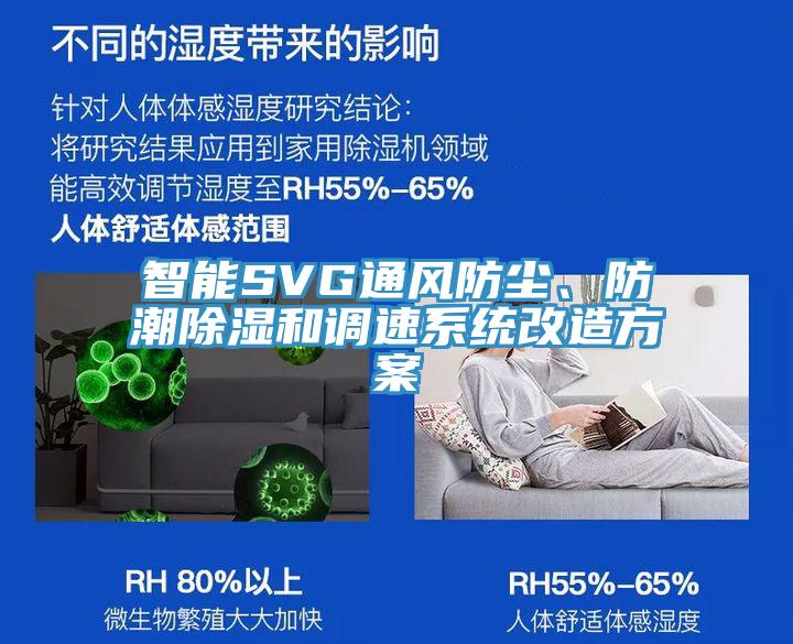 智能SVG通风防尘、防潮除湿和调速系统改造方案