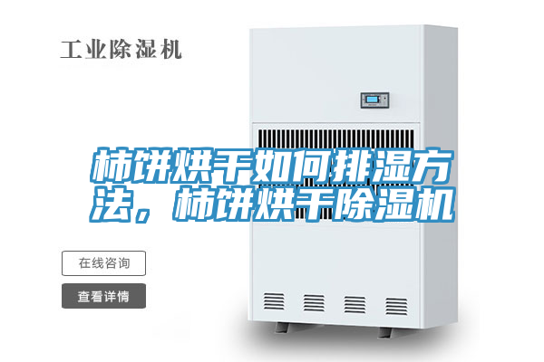 柿饼烘干如何排湿方法，柿饼烘干MR.好色破解版