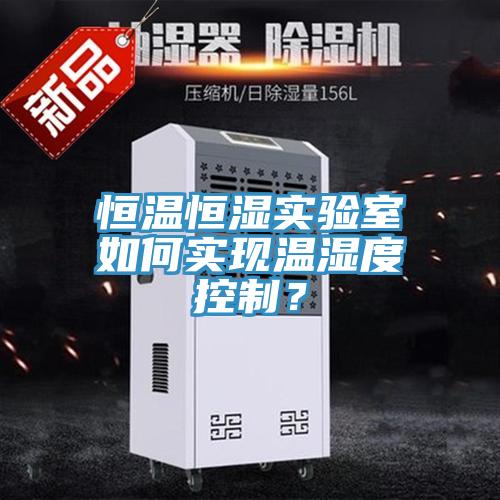 恒温恒湿实验室如何实现温湿度控制？