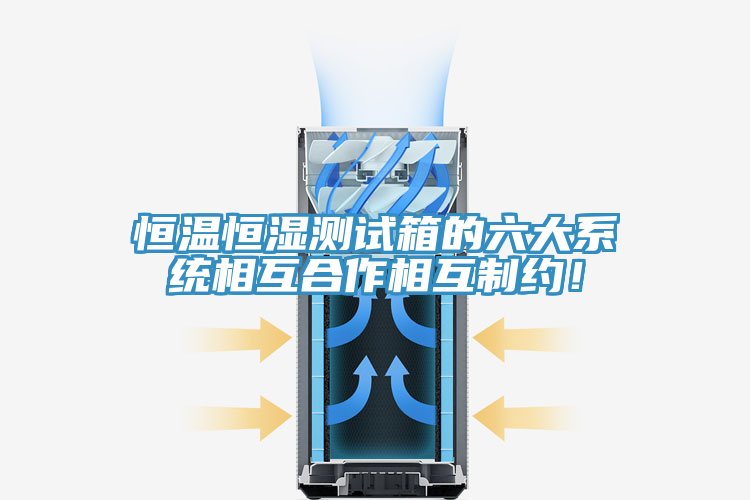 恒温恒湿测试箱的六大系统相互合作相互制约！