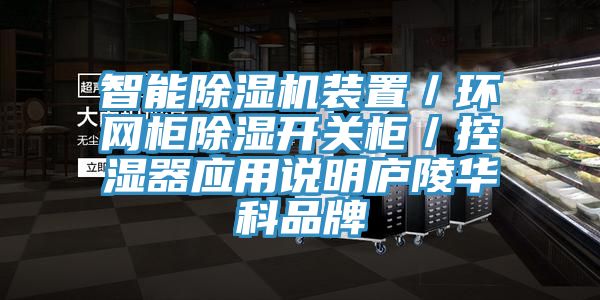 智能MR.好色破解版装置／环网柜除湿开关柜／控湿器应用说明庐陵华科品牌