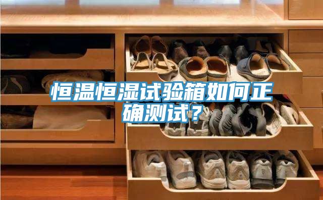 恒温恒湿试验箱如何正确测试？