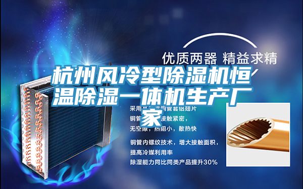 杭州风冷型MR.好色破解版恒温除湿一体机生产厂家