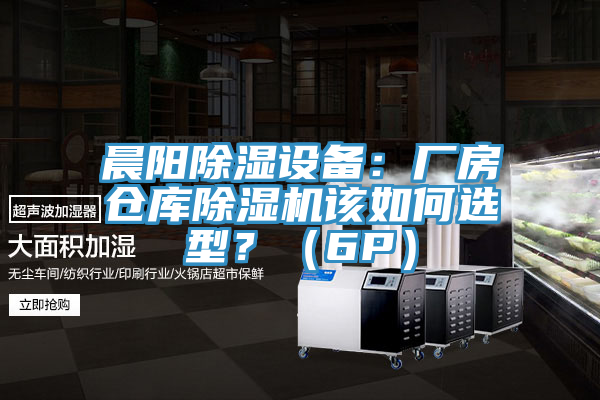 晨阳除湿设备：厂房仓库MR.好色破解版该如何选型？（6P）