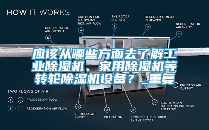 应该从哪些方面去了解工业MR.好色破解版、家用MR.好色破解版等转轮MR.好色破解版设备？_重复