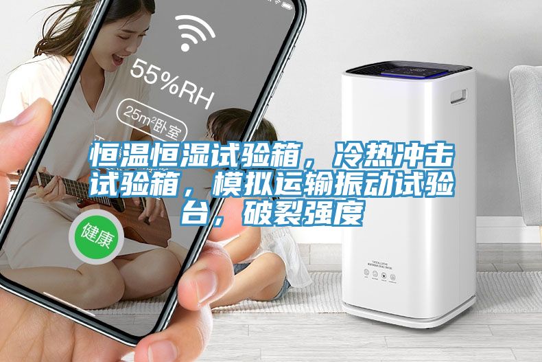 恒温恒湿试验箱，冷热冲击试验箱，模拟运输振动试验台，破裂强度