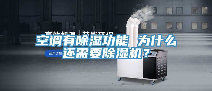 空调有除湿功能 为什么还需要MR.好色破解版？