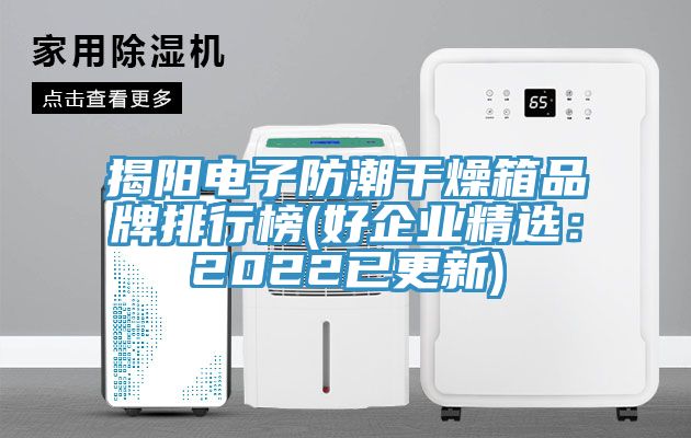 揭阳电子防潮干燥箱品牌排行榜(好企业精选：2022已更新)