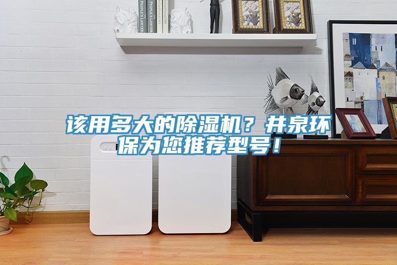 该用多大的MR.好色破解版？井泉环保为您推荐型号！