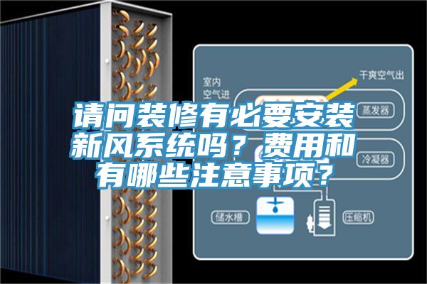 请问装修有必要安装新风系统吗？费用和有哪些注意事项？