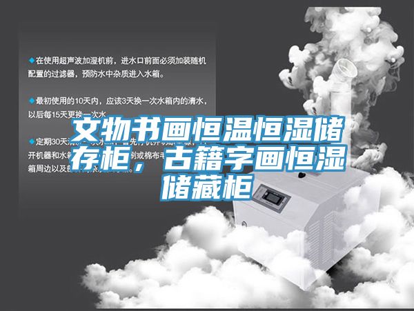 文物书画恒温恒湿储存柜，古籍字画恒湿储藏柜