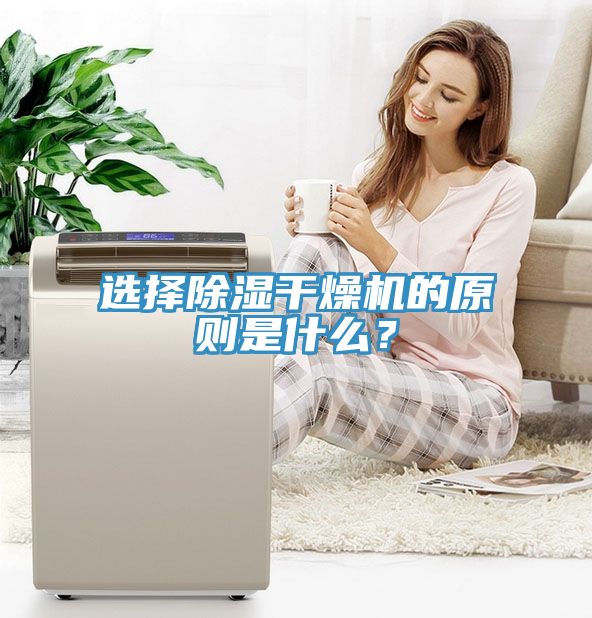 选择除湿干燥机的原则是什么？