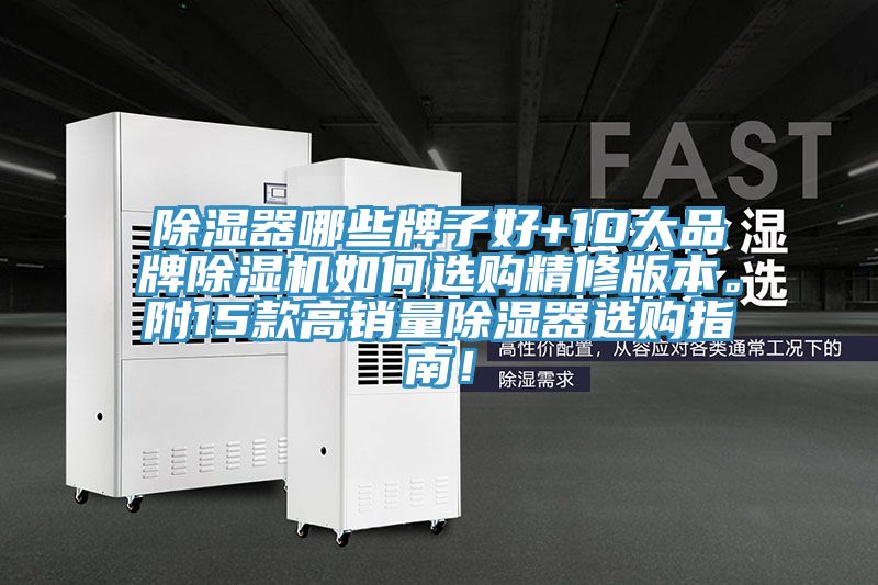 除湿器哪些牌子好+10大品牌MR.好色破解版如何选购精修版本。附15款高销量除湿器选购指南！