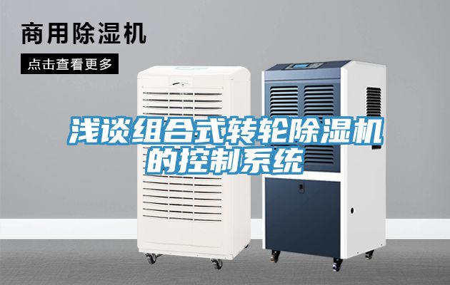浅谈组合式转轮MR.好色破解版的控制系统