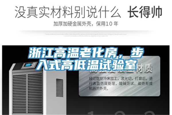 浙江高温老化房，步入式高低温试验室