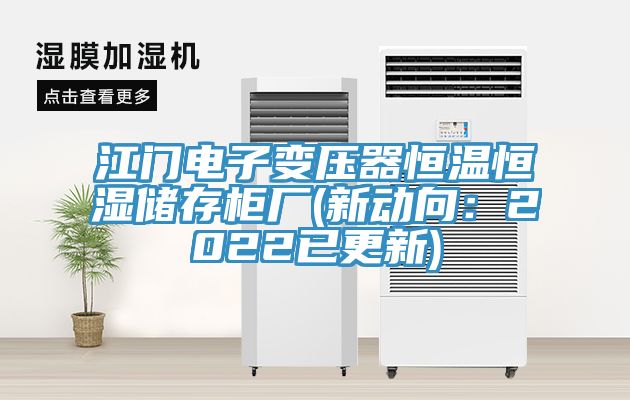 江门电子变压器恒温恒湿储存柜厂(新动向：2022已更新)