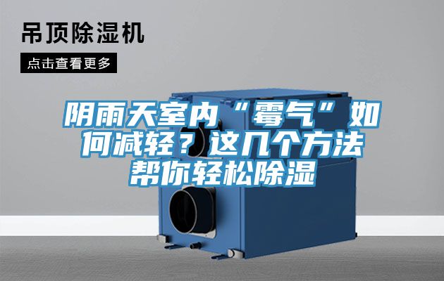 阴雨天室内“霉气”如何减轻？这几个方法帮你轻松除湿