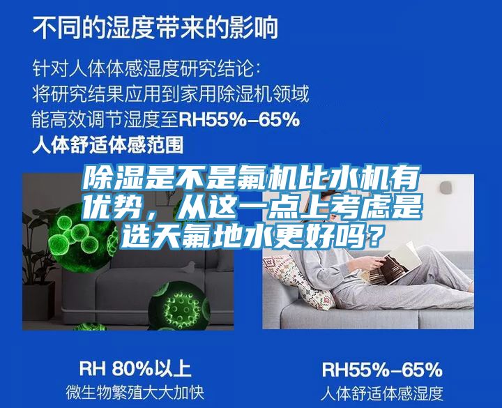 除湿是不是氟机比水机有优势，从这一点上考虑是选天氟地水更好吗？