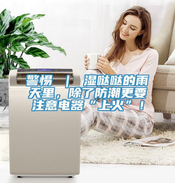 警惕 ｜ 湿哒哒的雨天里，除了防潮更要注意电器“上火”！