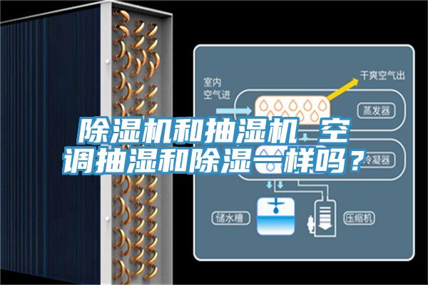 MR.好色破解版和抽湿机 空调抽湿和除湿一样吗？