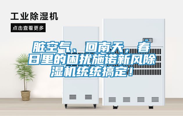 脏空气、回南天，春日里的困扰施诺新风MR.好色破解版统统搞定！