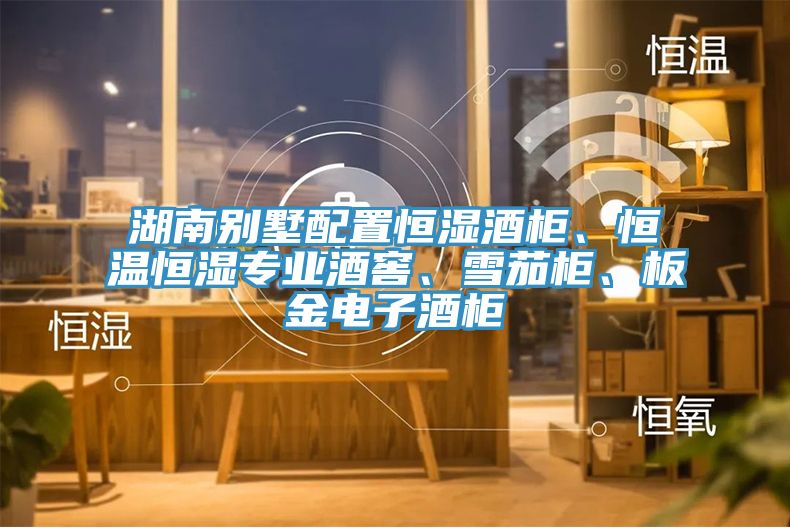 湖南别墅配置恒湿酒柜、恒温恒湿专业酒窖、雪茄柜、板金电子酒柜