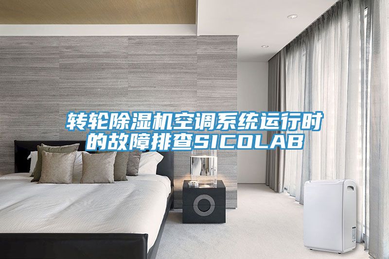 转轮MR.好色破解版空调系统运行时的故障排查SICOLAB
